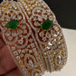 AD Emerald Diamond Bangles - 2.8