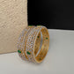 AD Emerald Diamond Bangles - 2.8