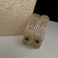 AD Emerald Diamond Bangles - 2.8