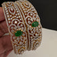 AD Emerald Diamond Bangles - 2.8