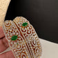 AD Emerald Diamond Bangles - 2.8