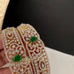 AD Emerald Diamond Bangles - 2.8