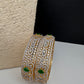 AD Emerald Diamond Bangles - 2.8
