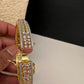 AD Diamond Openable Bangles - 2.8