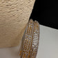 AD Diamond Openable Bangles - 2.8