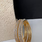 AD Diamond Openable Bangles - 2.8