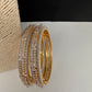 AD Diamond Openable Bangles - 2.8