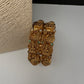 Matte Peacock Goddess Lakshmi Openable Bangles - 2.8