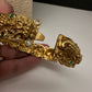 Matte Peacock Goddess Lakshmi Openable Bangles - 2.8