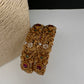 Matte Nakshi Kada Bangles - 2.8