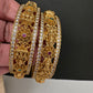 Matte AD Goddess Lakshmi  Kada Bangles - 2.8