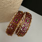Matte AD Goddess Lakshmi  Kada Bangles - 2.8