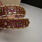 Matte AD Goddess Lakshmi  Kada Bangles - 2.8
