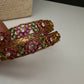 Matte Multi Color kemp Bangles - 2.8