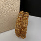 Matte AD Goddess Lakshmi  Nakshi Bangles - 2.8