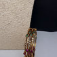 Kemp Multi Color Set of 4 Bangles - 2.8
