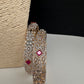 AD Ruby Diamond Bangles - 2.8