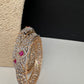 AD Ruby Diamond Bangles - 2.8