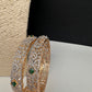AD Emerald Diamond Bangles - 2.8