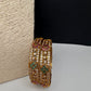 Kempu Floral Multi Color Bangles - 2.8