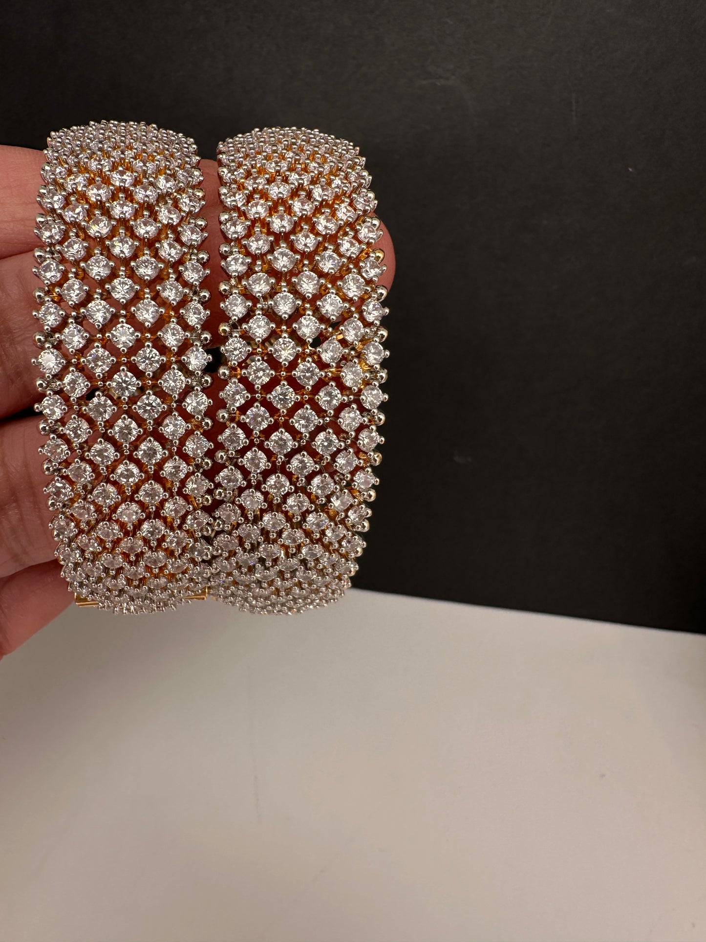 AD Openable Kada Bangles - 2.8