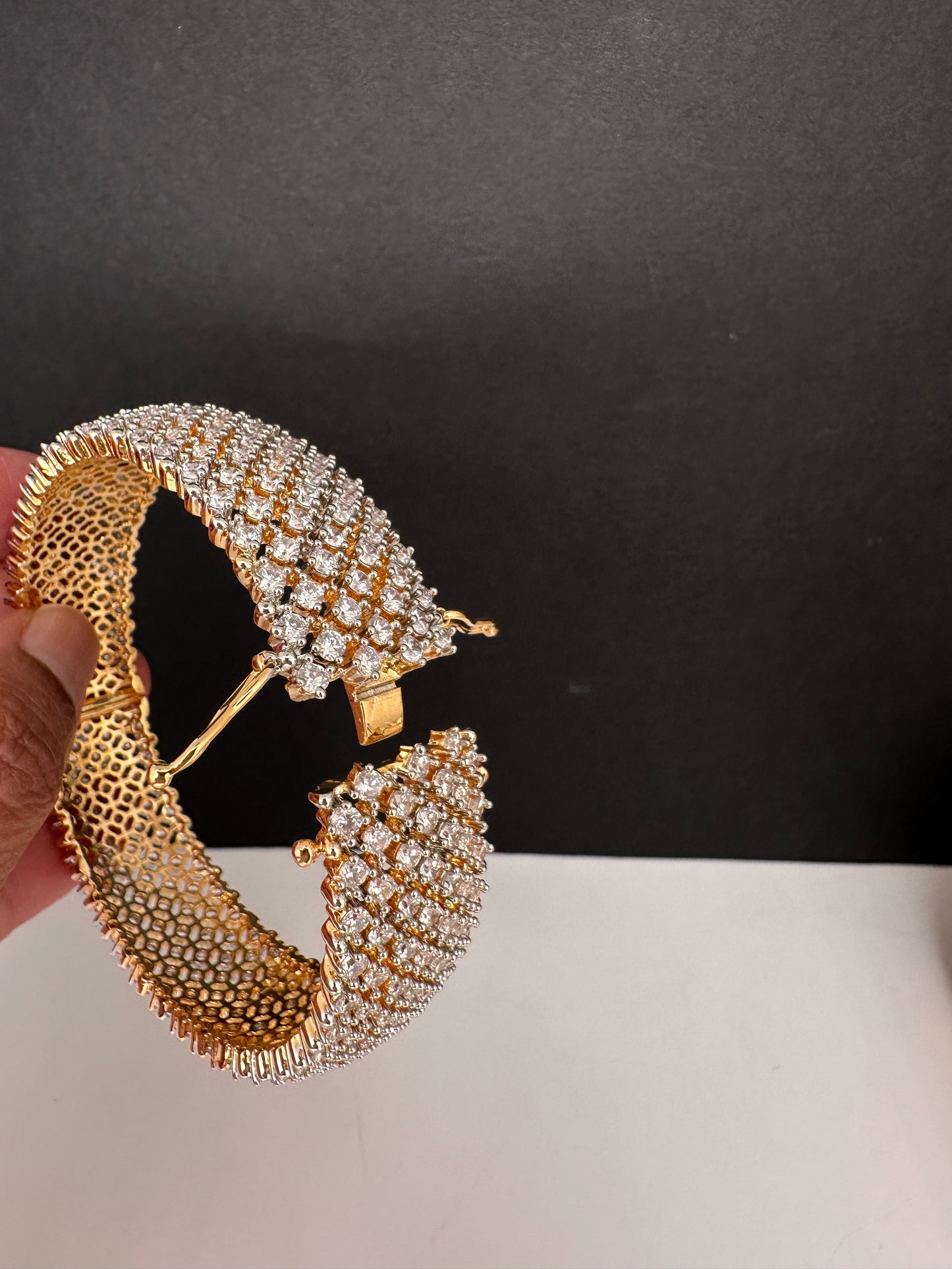 AD Openable Kada Bangles - 2.8
