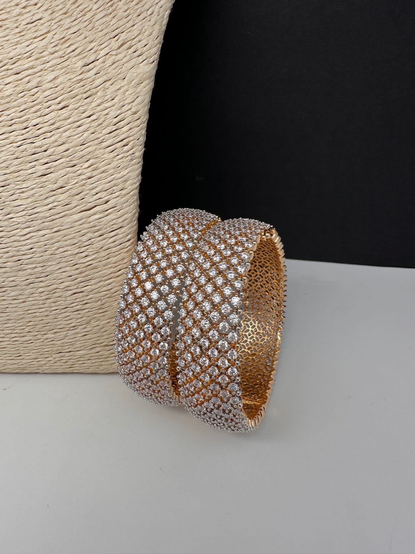 AD Openable Kada Bangles - 2.8