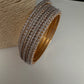 AD Diamond Finish Set of 4 Bangles - 2.8