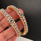 Marquise AD Ruby Sleek Bangles - 2.8