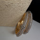 Classic AD kada bangles pair - traditional Indian jewelry