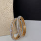 AD golden kada bangles pair for weddings and festivals