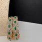 Emerald green AD bangles in golden finish - festive jewelry pair