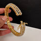 Elegant golden AD openable kada bangles - traditional jewelry