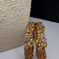 Matte Elephant CZ Bangles - 2.8