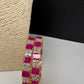 AD Ruby Red Bangles - 2.8