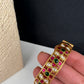 Jadau Kundan Multi Color Openable Single Bangle - 2.6