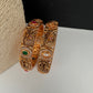 Nakshi Matte Navratan Bangles - BN000560