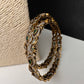 Peacock CZ Green Victorian Sleek Bangles - Pair - BN000568