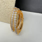 Triangle AD Diamond Finish Bangles - 2.8