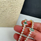Sleek Emerlad AD Bangles - 2.8