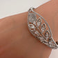 AD Silver Openable Kada Bracelet