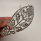AD Silver Openable Kada Bracelet