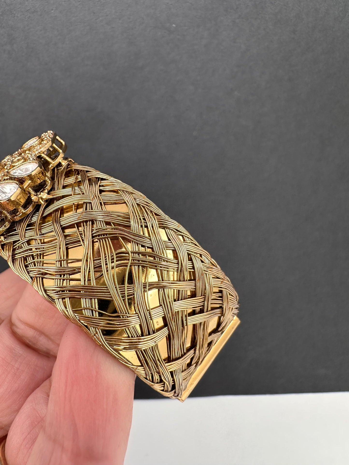 Kundan Openable Kada Bracelet