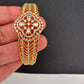 AD Diamond Openable Kada Bracelet - Gold