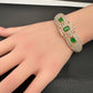 AD Emerald Openable Kada Bracelet