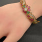 Matte Kempu Openable Kada Bracelet