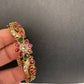 Matte Kempu Openable Kada Bracelet