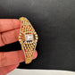 AD Diamond Openable Kada Bracelet - Clear