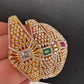 AD Diamond Openable Kada Bracelet - Clear