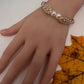 AD Diamond Pearl Openable Kada Bracelet - 